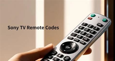 Image result for Sony 4 Digit Remote Codes