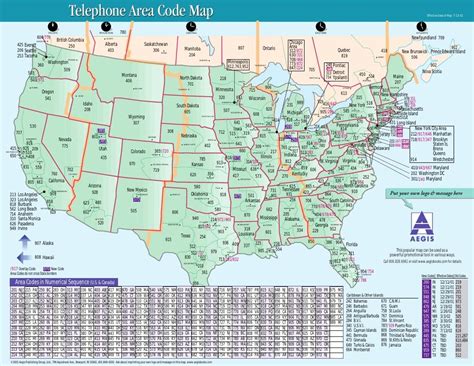 Image result for United States Area Code Map
