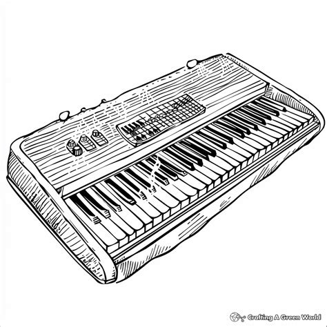 Image result for Keyboard Coloring Black and White