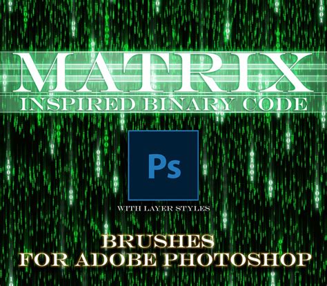 Matrix Binary Code Photoshop Bru に対する画像結果