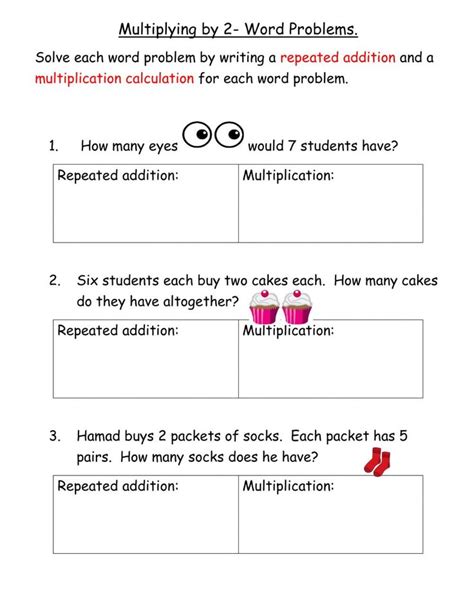 Image result for Free Year 7 Multiplication Word Problem Solving Worksheet