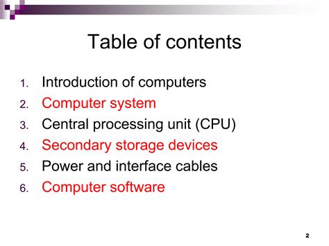 Image result for Computer Intoduction Form One Notes