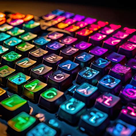 Image result for Computer Keyboard Colorful Keys