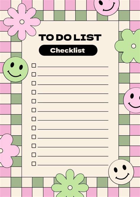Toradh íomhá ar To Do List Sample