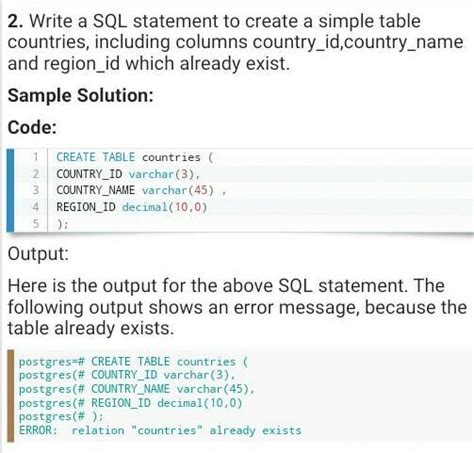 SQL Create World and City Table に対する画像結果