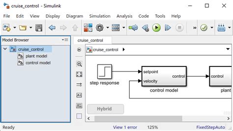 Simulink Model Icon ਲਈ ਪ੍ਰਤੀਬਿੰਬ ਨਤੀਜਾ