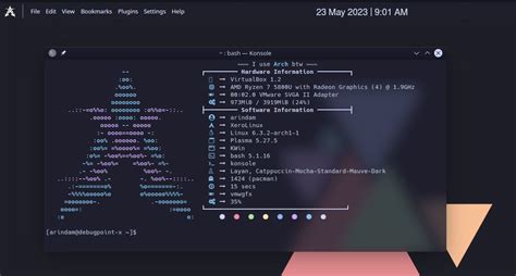 Image result for Arch Linux Interface
