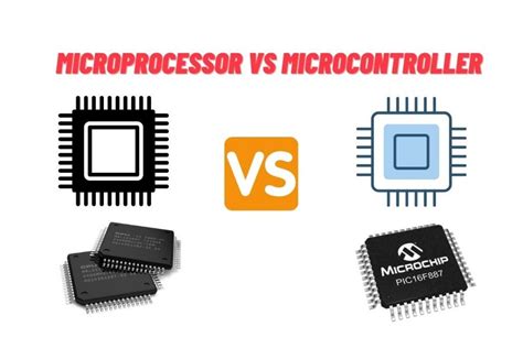 Image result for Difference Between Microcontroller and Microprocessor