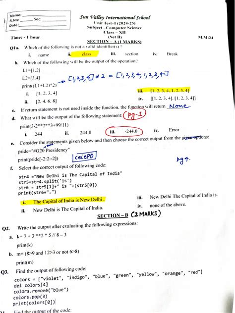 Image result for Class 12 CS Lesson Plan