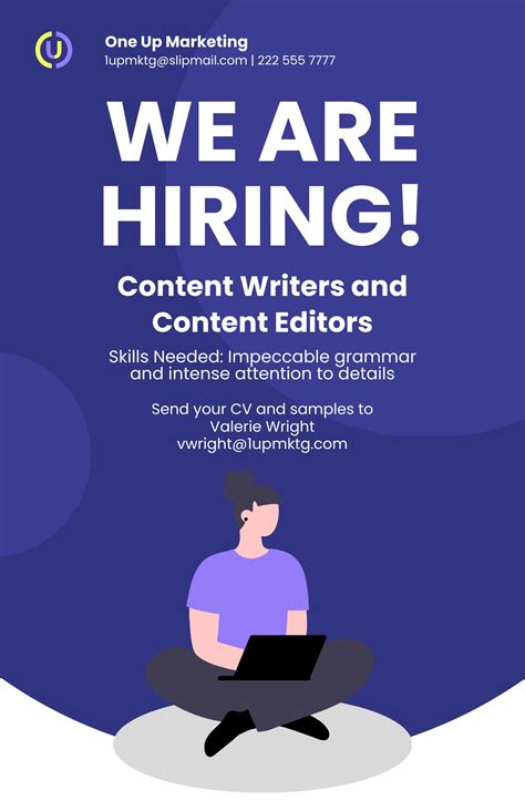 Image result for Job Poster Size