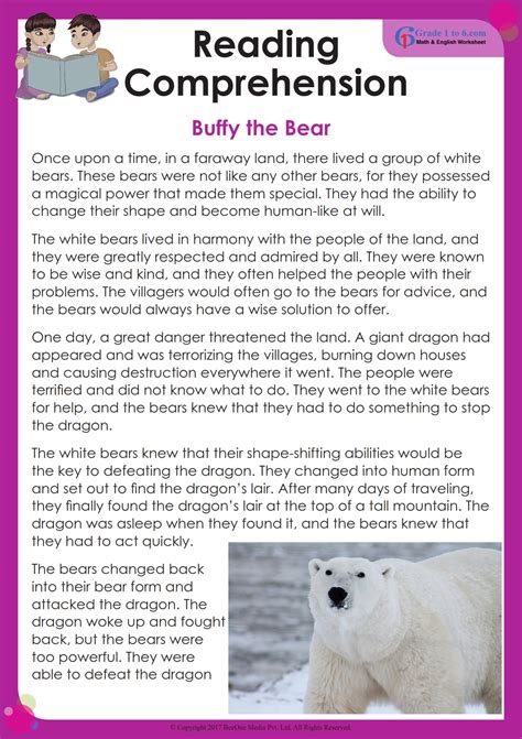 Image result for Fourth Grade Reading Comprehension