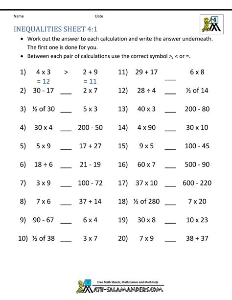 Image result for 4th Grade Math Multiples Worksheet