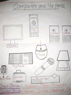 Afbeeldingsresultaten voor Basic Computer Input Devices Drawing