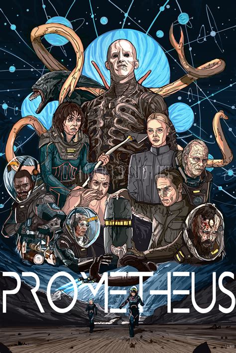 Image result for Prometheus Poster Art Alien