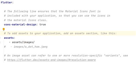 Résultat d’images pour Using Asset in Flutter Project