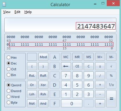 Image result for Int Data Type