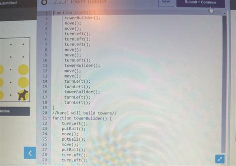 Toradh íomhá ar Line of Increasing Blocks CodeHS Answers