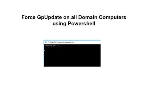 Toradh íomhá ar PowerShell Force Command