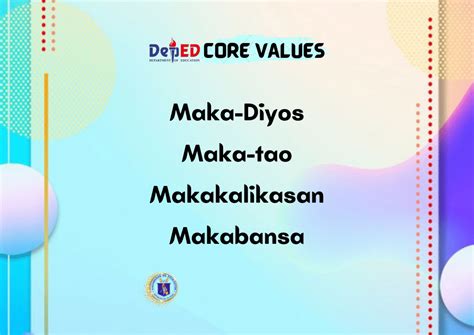 Image result for DepEd Core Values Poster-Making