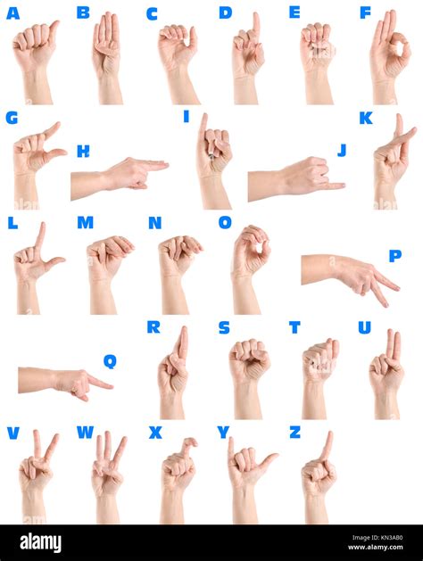 Image result for Hand Sign Language Alphabet