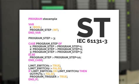 Image result for Structured Text plc Example
