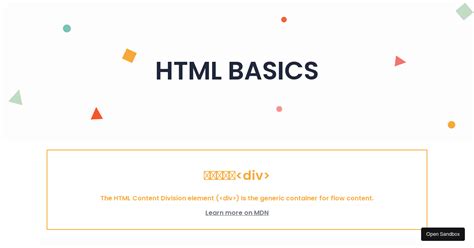 Image result for Basic HTML5 Code
