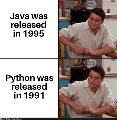 Image result for VBA Python Java Meme