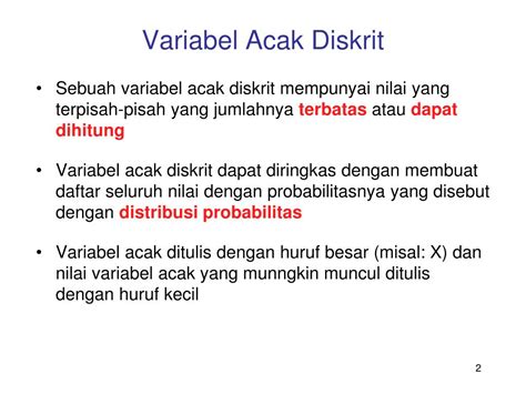 Image result for Variabel Acak