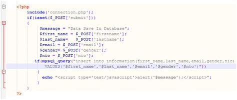 PHP Database Insert Query に対する画像結果