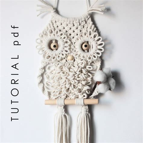 Macrame Owl Wall Hanging Tutorial に対する画像結果