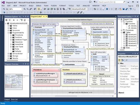 Database in Visual Studio 2017 Tutorial に対する画像結果