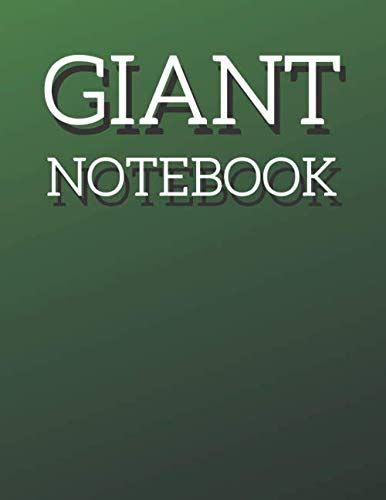 Image result for Giant Notebook
