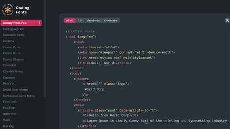 Image result for What Is Coding Font