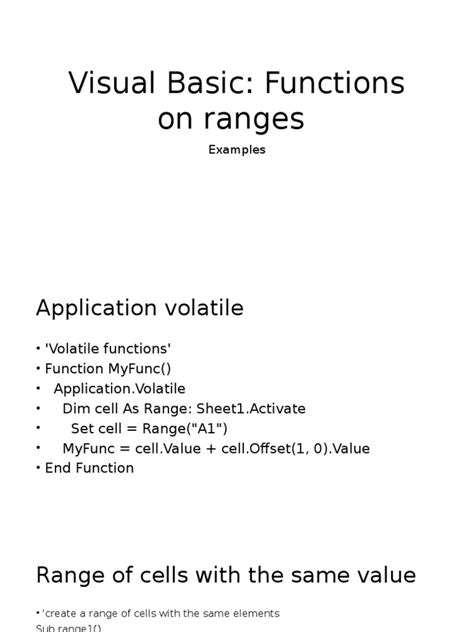 Image result for Visual Basic Functions
