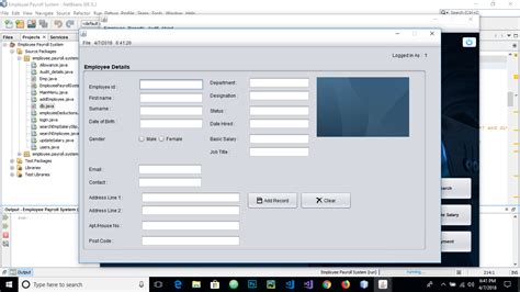 Afbeeldingsresultaten voor Data Management System in Java NetBeans
