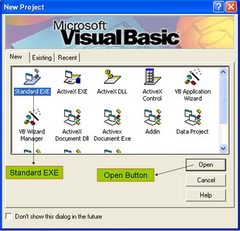 Toradh íomhá ar Microsoft Visual Basic 6 Icon