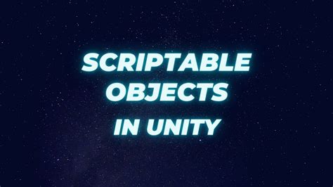 Image result for How to Use Scriptable Objects