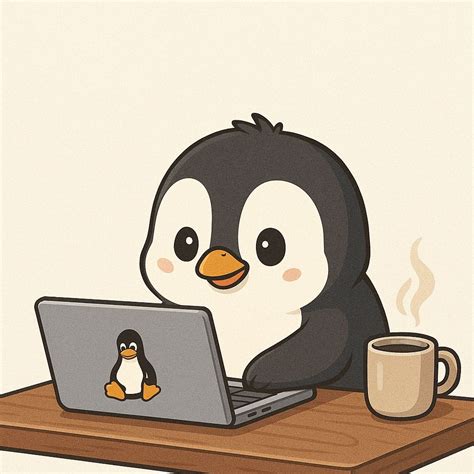 Image result for Linux Penguin Wave Hand