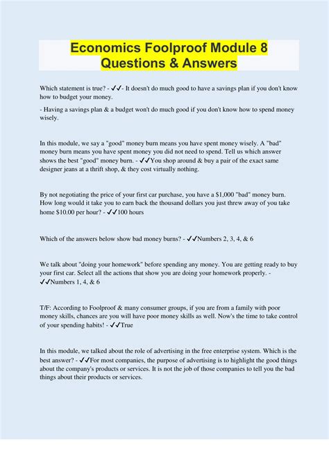 Image result for Module 10 Foolproof Test Answers