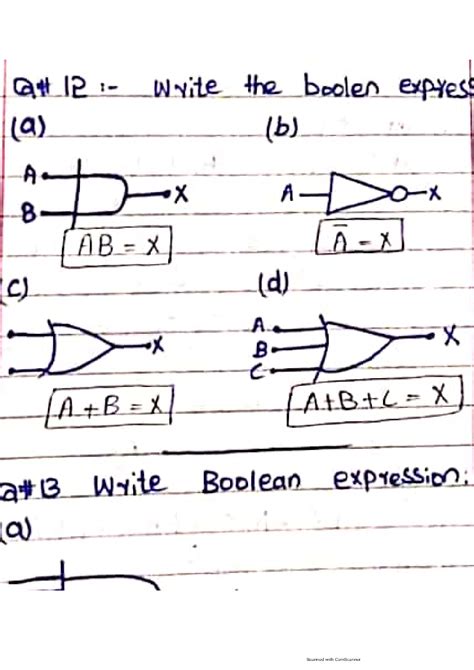 Boolean Expression GCSE Example に対する画像結果
