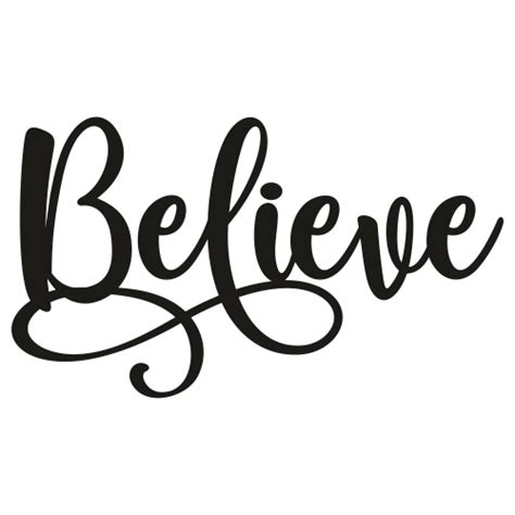Image result for Believe Script SVG