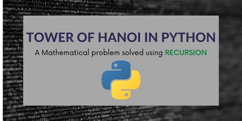 Image result for Write a Hanoi Program in Python