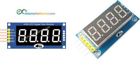 Image result for 4 Digit Seven Segment Display Arduino