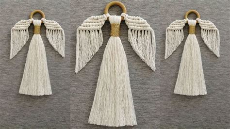 Image result for Tutorial Macrame Christmas Angel