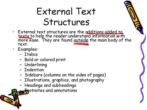 Organizational Text Structures に対する画像結果