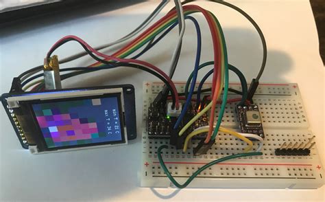 Toradh íomhá ar Thermal Imaging Sensor Arduino