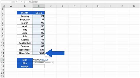 Image result for Range Excel-Formula