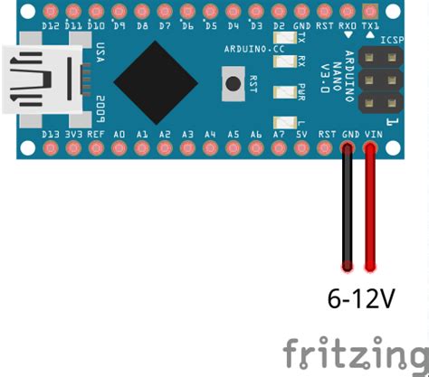 Image result for Arduino Nano VIN 12V
