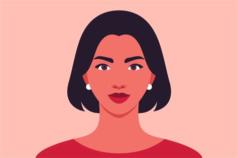 Woman Portrait Vector Art, Icons, and Graphics for Free Download