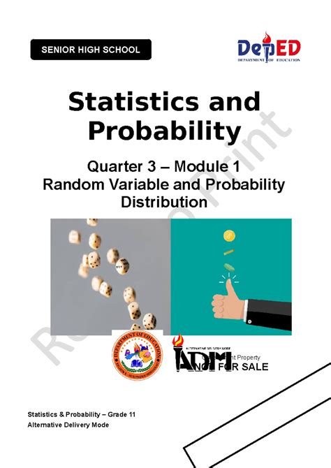Toradh íomhá ar Statistics and Probability Quarter 4 Module 1